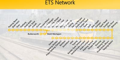 Žemėlapis ets maršruto žemėlapį malaizija