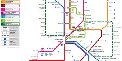 Tranzito žemėlapis malaizija